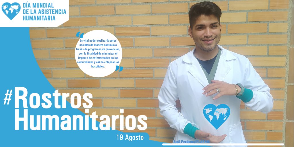 OCHA_Venezuela's tweet photo. Decenas de organizaciones humanitarias trabajan en toda Venezuela a favor de quienes tienen necesidades urgentes.
Miles de #RostrosHumanitarios hacen posible que la solidaridad de donantes se convierta en ayuda.
Conmemoremos mañana el Día Mundial de la Asistencia Humanitaria💙 https://t.co/3c45B1Ok51