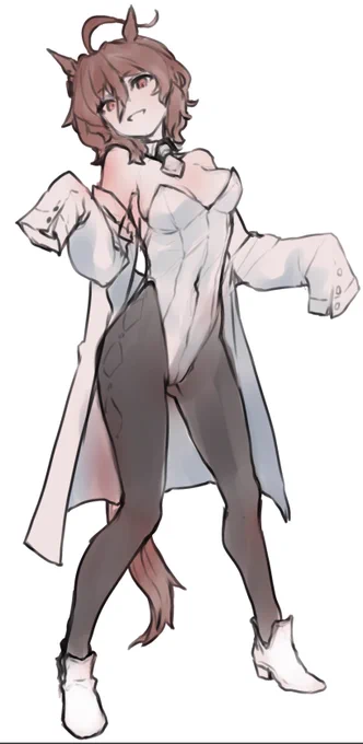 白衣バニー 