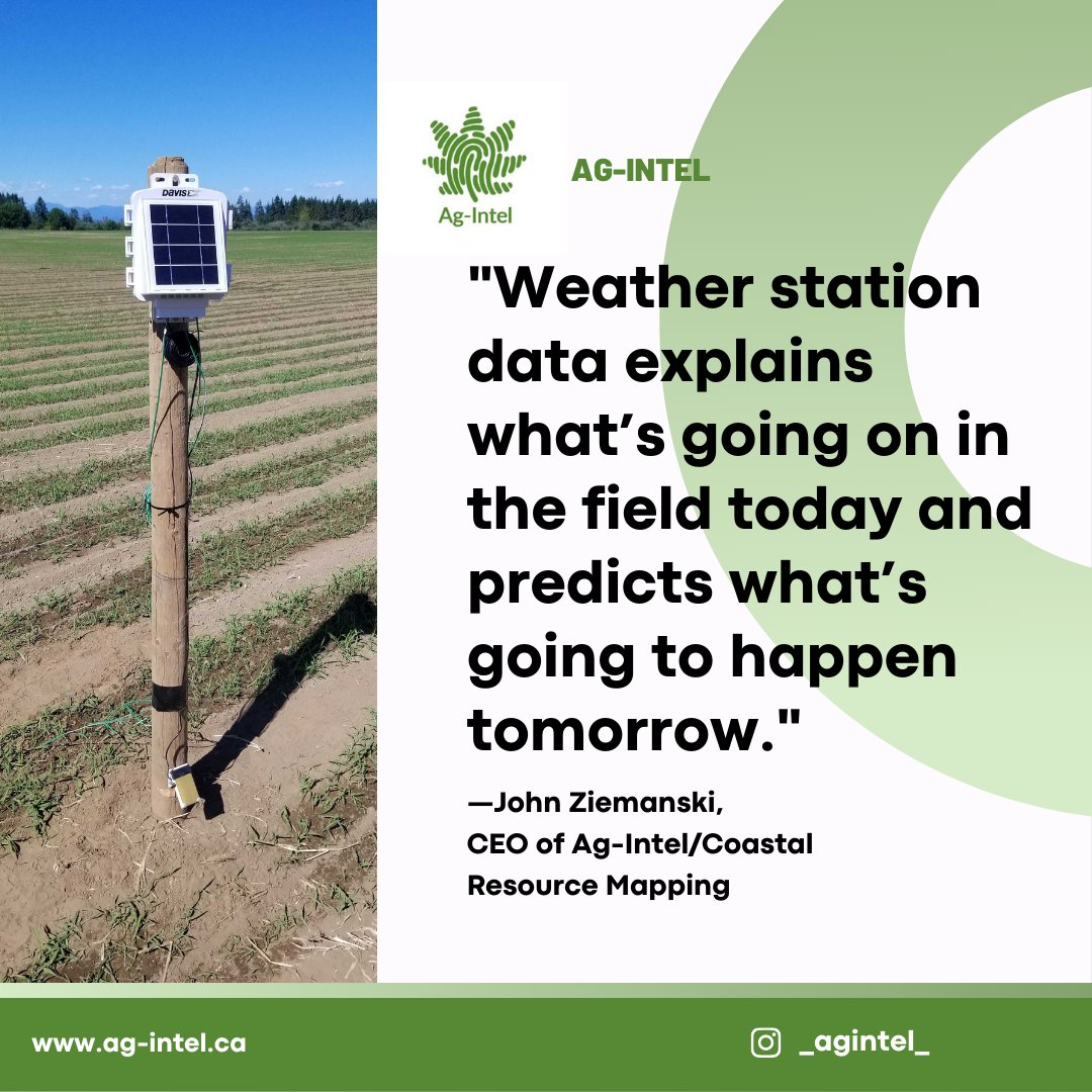 Our technology and services are becoming more advanced than ever. Our CEO, John Ziemanski emphasizes the significance of our all-new Weather station service because the Growers and their teams have the world’s best in precision agriculture in their toolbox with plant data display