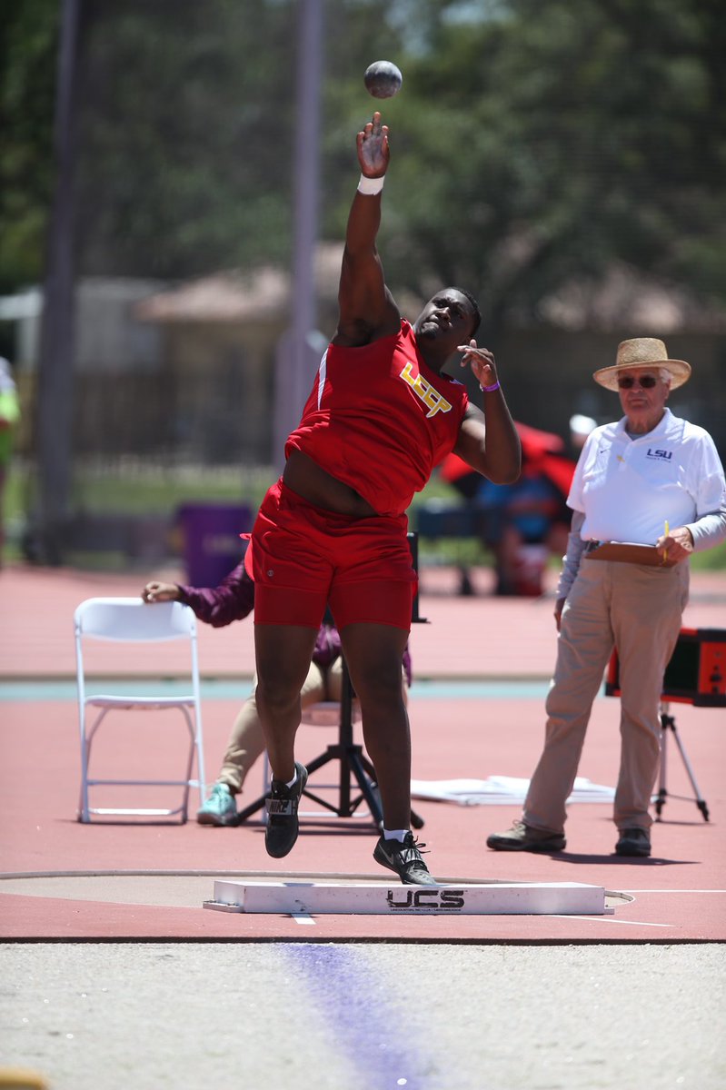 CoachTCaheeII's tweet photo. Major S/O to ‘21 State Championship Thrower @75Marcf on his scholarship to @McNeeseTF_XC ‼️

1st Place in 3A Discus, Runner Up indoor/outdoor 3A Shot Putter.

1st athlete in school history to sign Division I in Track and Field.

#LCCPTrackAndField #Champion #ThePrepWay #TeamUs https://t.co/tdA4KfGipv