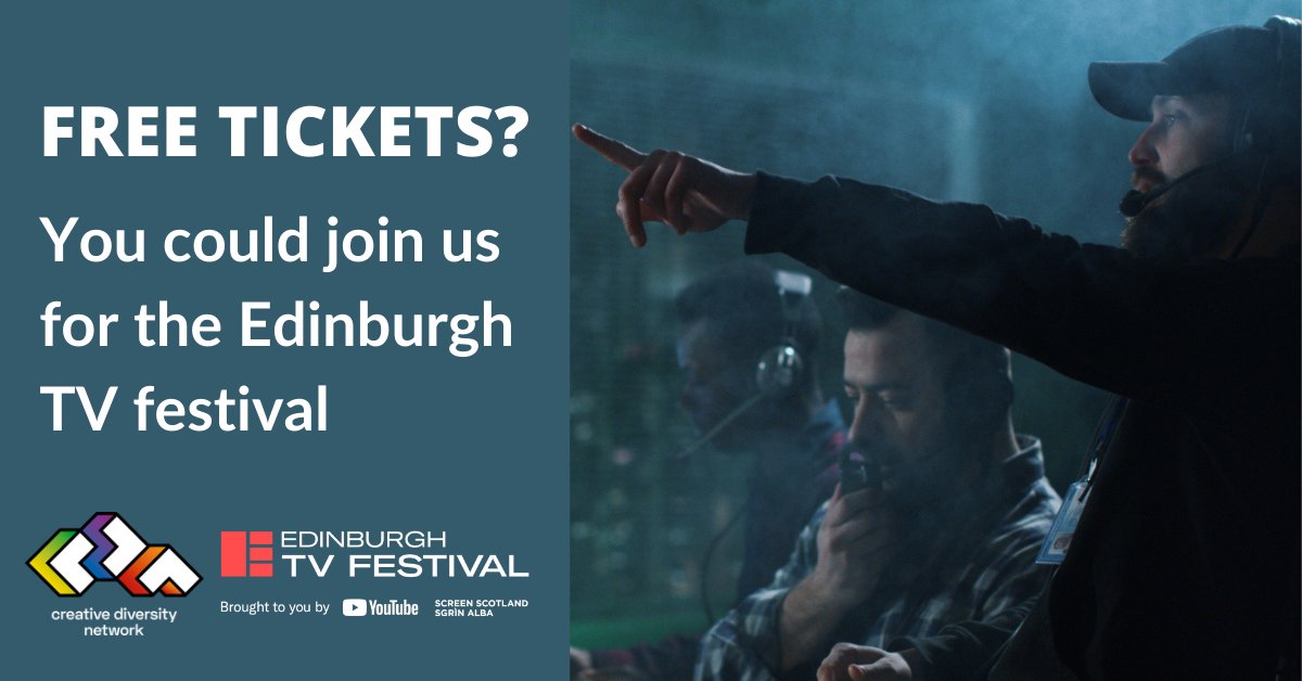 Work in TV? Give yourself a career boost by entering our contest to win a free ticket to the Edinburgh TV festival. Just follow us and RT to enter! @EdinburghTVFest