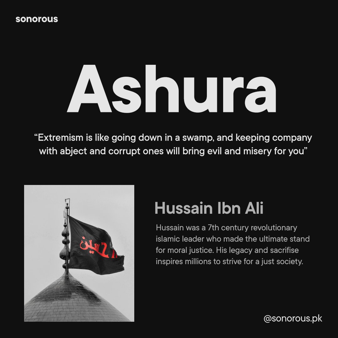 sonorouspk's tweet photo. Today we mourn and remember the sacrifice of Hussain-ibn-Ali, which serves as an inspiration and hope for many voices of justice - even today.

Please stay safe and vaccinated! https://t.co/AkX9dkKz1n
