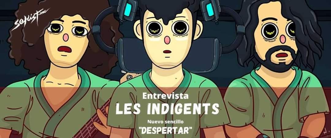 .<a href="/lesindigents/">Les Indigents</a>, la banda que si te gusta Gorillaz y Daft Punk amarás.
Checa nuestra entrevista con ellos:
 👉🏻 bit.ly/LesIndigentsEn…