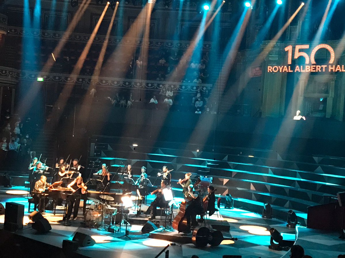 PRSFoundation's tweet photo. Wonderful debut performance @bbcproms last night by out Talent Development Partner @manc_collective including their performance of Edmund Finnis’ #NMB19 piece “The Centre is Everywhere”.
🎧Listen again on @BBCRadio3 https://t.co/DwpTrgbN7U https://t.co/NoStz0pJuB