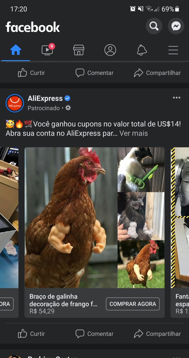 m_atheusff's tweet photo. Ok @AliExpressBR, me convenceram, preciso arranjar um galo urgente. https://t.co/Ue4p8GmO6v