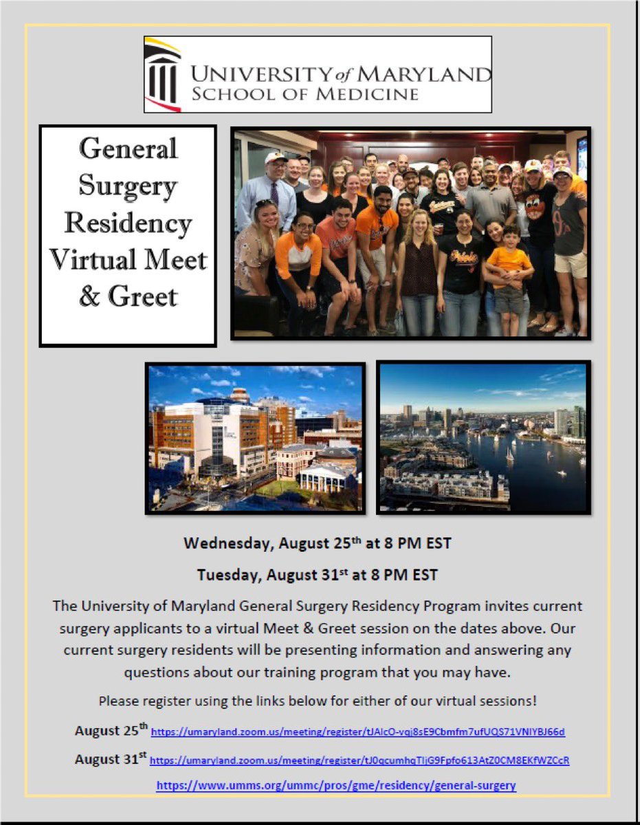 Rami S. Kantar, MD, MPH, PhD πΊπΈπ±π§π¦πΊ (@ramikantar1) on Twitter photo Join to learn about the best #surgery #residency !
<a href="/MarylandSurg/">Department of Surgery, University of Maryland</a> <a href="/UMWomenSurgeons/">MarylandWomenSurgeon</a> <a href="/umms/">University of Maryland Medical System</a> <a href="/UMBaltimore/">University of Maryland, Baltimore</a> <a href="/MarylandSurgery/">Maryland Surgery</a> <a href="/UMMC/">University of Maryland Medical Center</a> <a href="/MDSurgeons/">Maryland ACS</a> <a href="/UMmedschool/">University of Maryland School of Medicine</a> <a href="/shocktrauma/">Shock Trauma</a> <a href="/Univ_System_MD/">University System of Maryland</a> <a href="/MDSurgeons/">Maryland ACS</a> <a href="/AmCollSurgeons/">American College of Surgeons</a> <a href="/mhaonline/">Maryland Hospital Association</a> #medtwitter #surgtwitter <a href="/APDSurgery/">APDS surgery</a> <a href="/AmBdSurg/">American Board of Surgery</a> Join to learn about the best #surgery #residency !
<a href="/MarylandSurg/">Department of Surgery, University of Maryland</a> <a href="/UMWomenSurgeons/">MarylandWomenSurgeon</a> <a href="/umms/">University of Maryland Medical System</a> <a href="/UMBaltimore/">University of Maryland, Baltimore</a> <a href="/MarylandSurgery/">Maryland Surgery</a> <a href="/UMMC/">University of Maryland Medical Center</a> <a href="/MDSurgeons/">Maryland ACS</a> <a href="/UMmedschool/">University of Maryland School of Medicine</a> <a href="/shocktrauma/">Shock Trauma</a> <a href="/Univ_System_MD/">University System of Maryland</a> <a href="/MDSurgeons/">Maryland ACS</a> <a href="/AmCollSurgeons/">American College of Surgeons</a> <a href="/mhaonline/">Maryland Hospital Association</a> #medtwitter #surgtwitter <a href="/APDSurgery/">APDS surgery</a> <a href="/AmBdSurg/">American Board of Surgery</a>