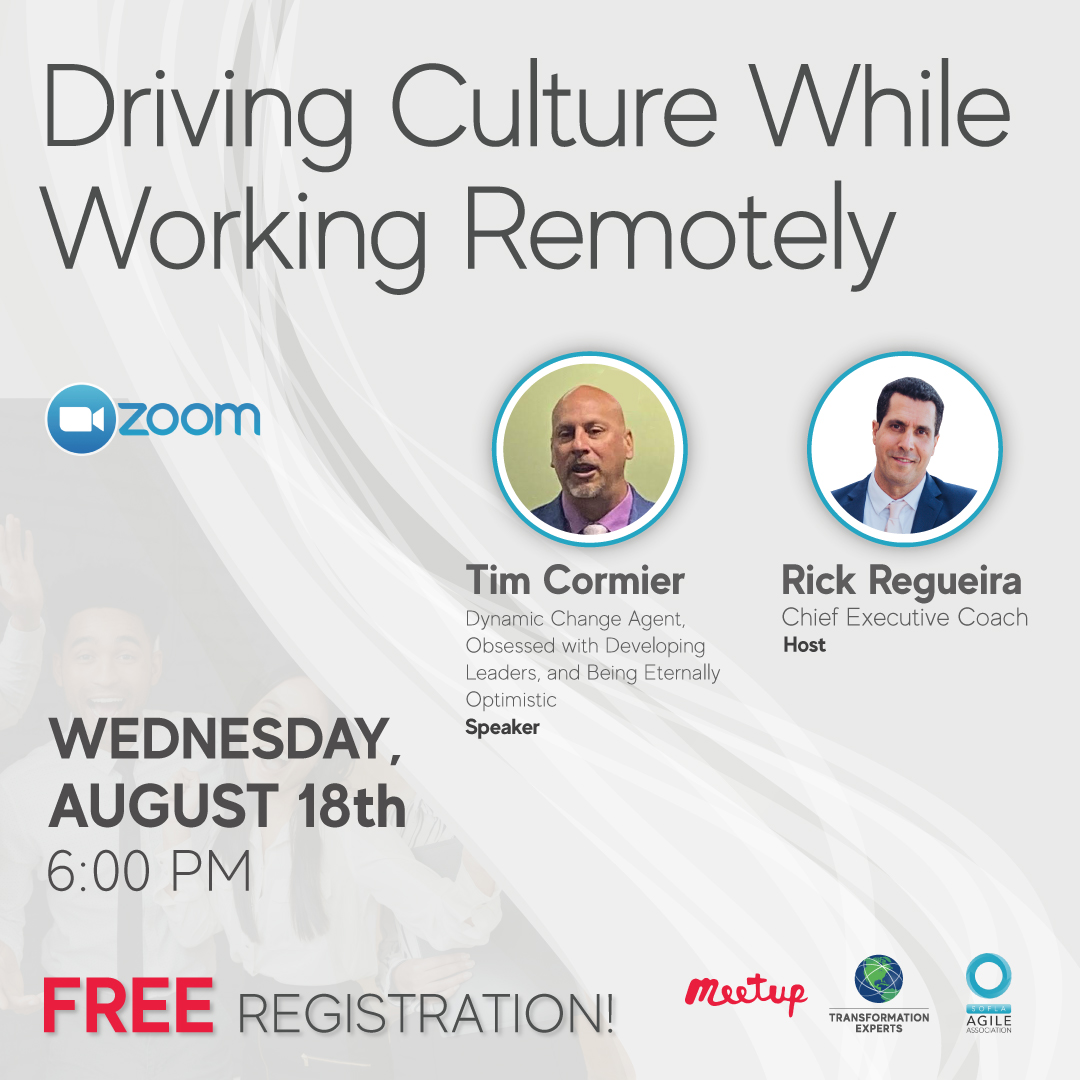 Agile_TE's tweet image. Are you interested in learning about leading and working in a remote work environment?

Join us today at 6:00 pm EDT!

teculture.com/event-details/…

#StayAgile #TransformationExperts