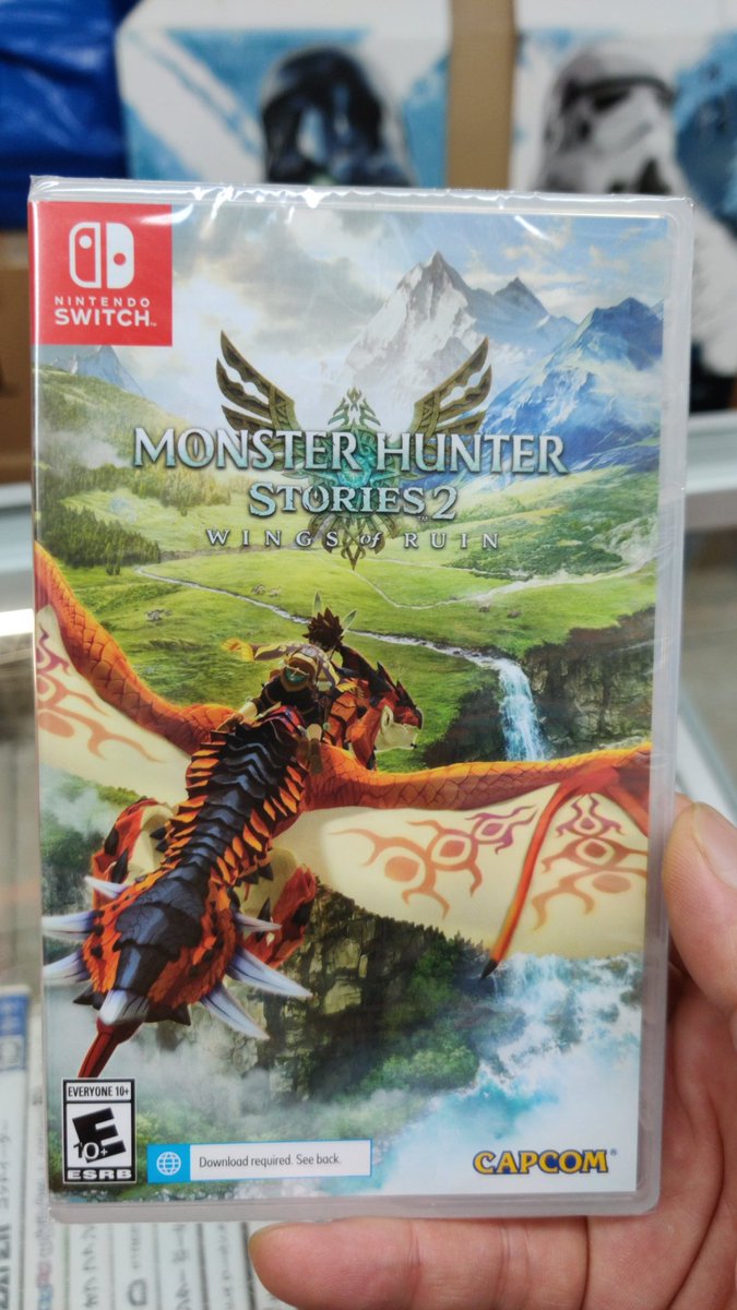 jnlgame's tweet photo. Tune in tonight so @BeastGamerKuma can announce the winner and I can send this bad boy out to its new owner! #MonsterHunterStories2 #Giveaeay #NintendoSwitch https://t.co/iY8reX0RXI