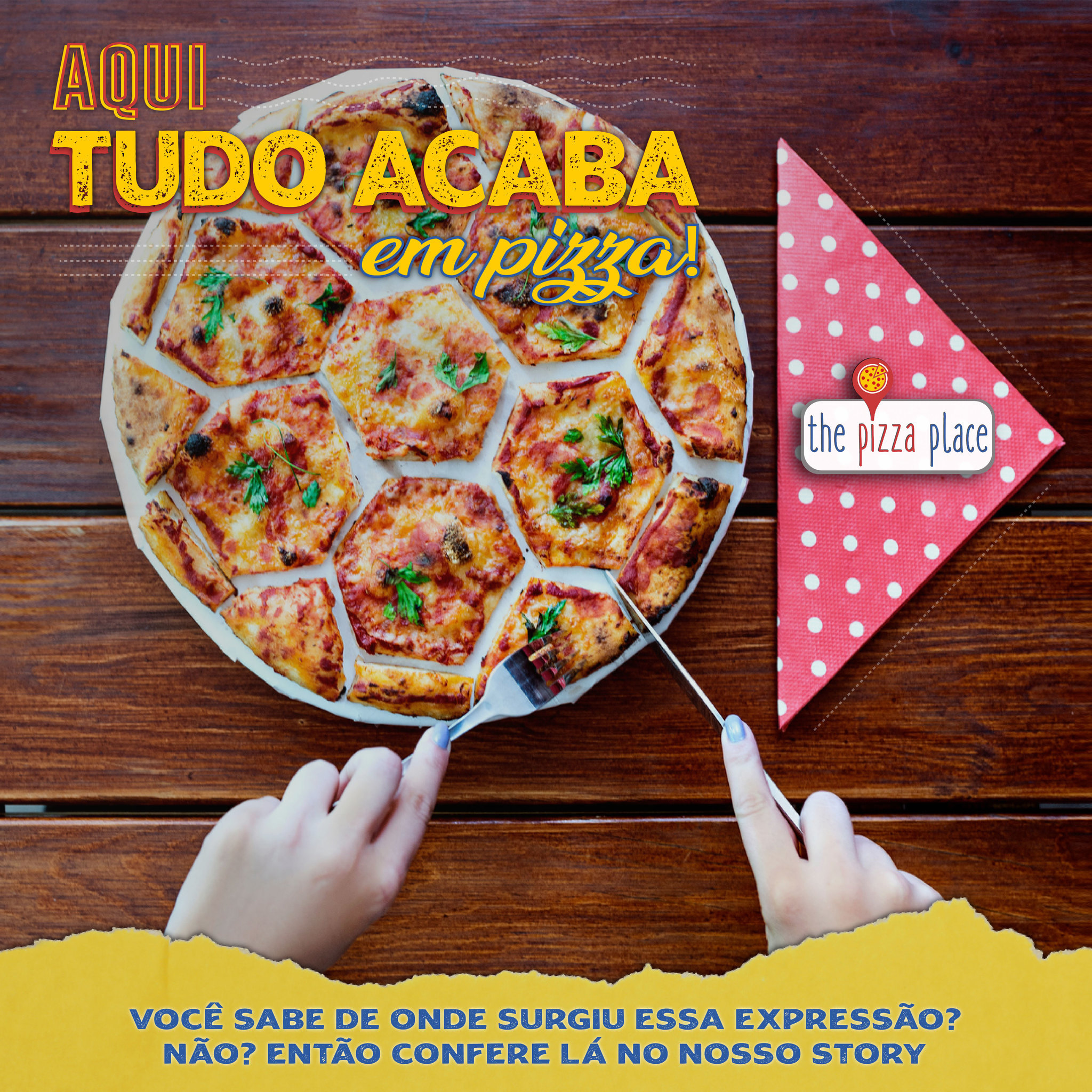 Pizza Place – Tudo acaba em pizza!