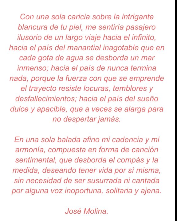 Bajamos la persiana por hoy... quiero dar las gracias a tod@s por aguantarme,por difundir mis locuras y por todas las muestras de apoyo que recibo.. quiero despedirme con estas líneas de <a href="/elretrovisorblg/">jose molina</a> 
Dulces sueños...animalillos😜