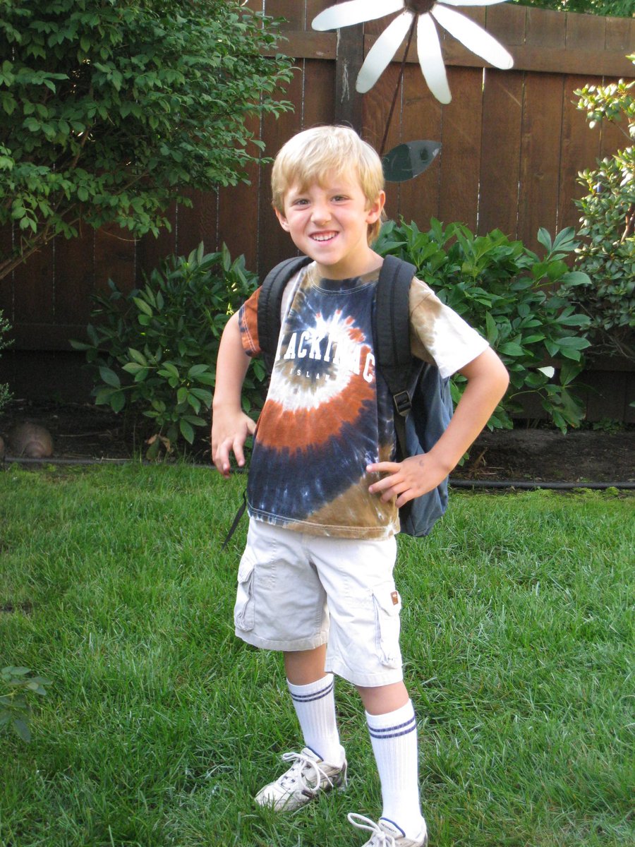 HuskerRue's tweet image. What a difference 12 years makes❤️❤️❤️Enjoy your senior year, Clark!