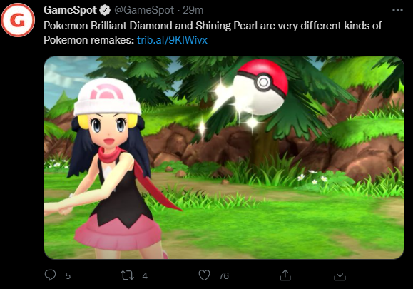 Pokémon Brilliant Diamond e Shining Pearl, PokéPédia