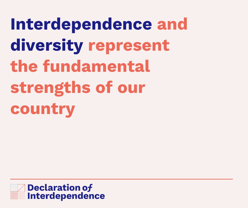 Nearly 250 years ago, our Declaration of Independence gave birth to our country.

What does Life, Liberty & the Pursuit of Happiness mean to you, especially in light of the pandemic?

Share your thoughts & creative expressions here: https://t.co/RvOKKDWXEF #NewDeclarationCampaign https://t.co/P6lpWVbdjw