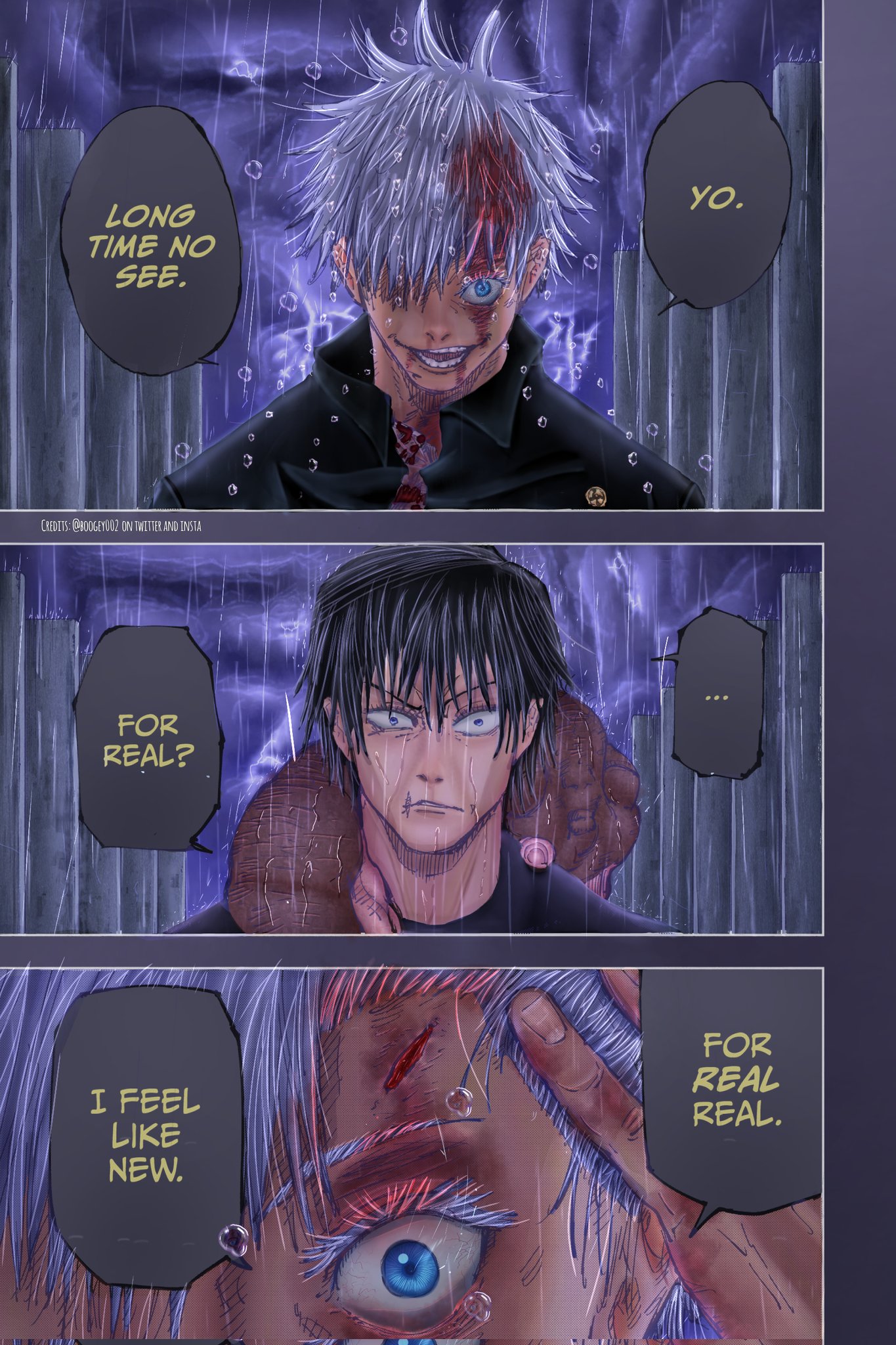Boogey For Real Real Jujutsu Kaisen Ch 74 Jujutsukaisen Gojosatoru Tojifushiguro 呪術廻戦 T Co Uorhh4btl6 Twitter