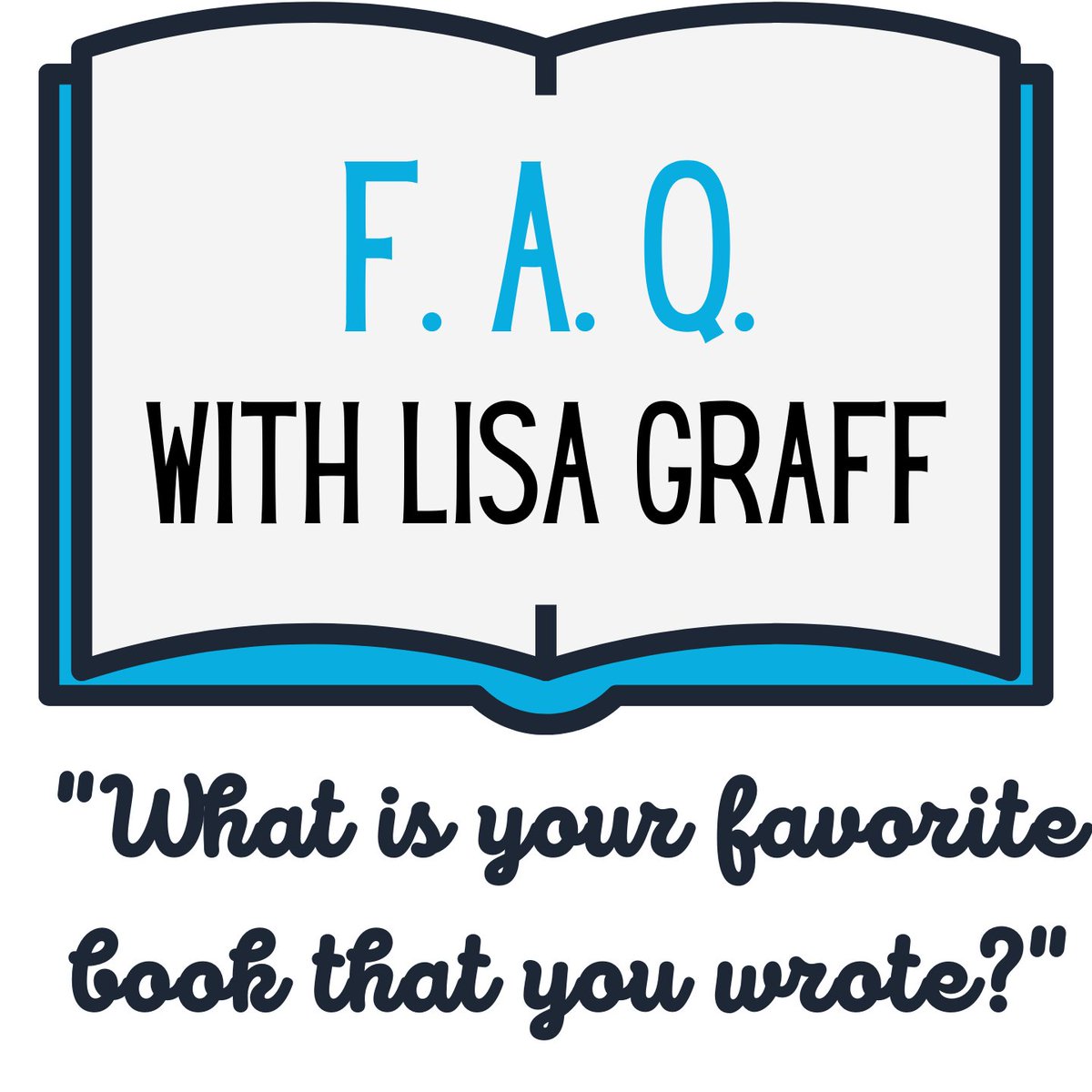 Today on the blog, Frequently Asked Questions Edition: "What's your favorite book that you wrote yourself?" Check it out here:

lisagraff.com/blog/faq-whats…