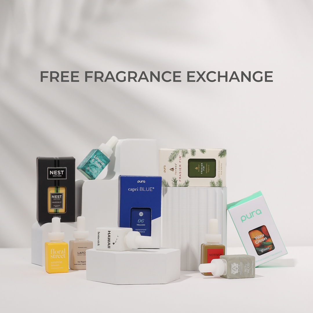 Announcement❗️Pura is currently working on fragrance samples! Until they are ready, feel free to order any fragrance! If you don't like it, we will exchange it for one that you love! To process a free fragrance exchange, please refer to our returns page: www.returns.trypura