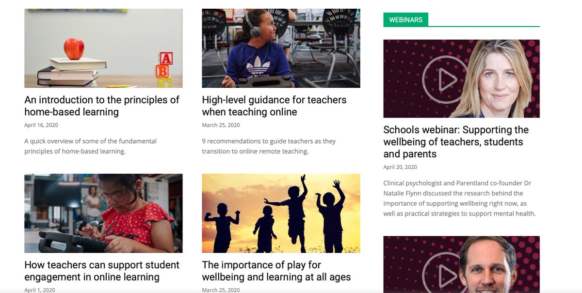 We've got lots of resources to support teachers, parents and students with learning at home. Check them out here:

ow.ly/OFhb50FTJP8