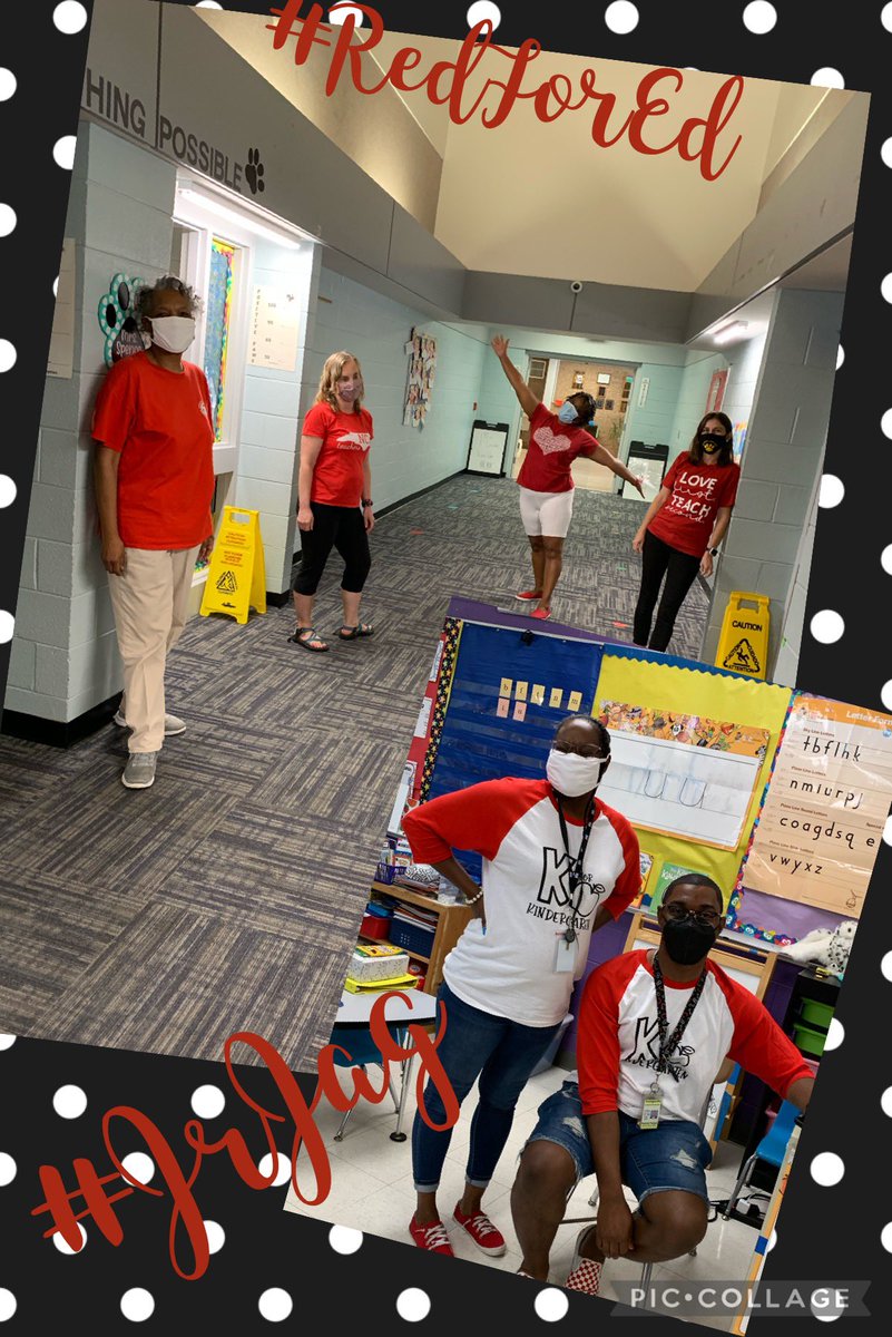 ncmom2004's tweet photo. It’s #RedForEd Wednesday! @weteachfranklin @YESjrjags https://t.co/UnsHXowZEi