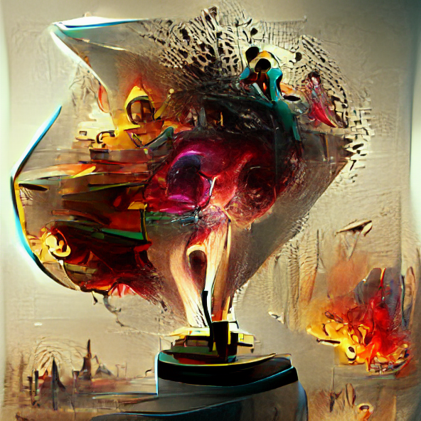 frogyellow1's tweet image. #vqgan #machinearning #aiart #generativeart
Hourglass Explosion