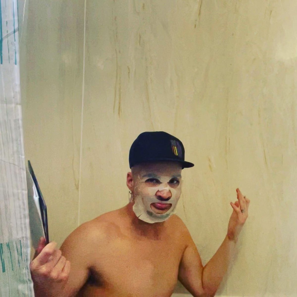 EvansExplosion's tweet image. Storyboarding my next music video , while taking a bath , and working on my complexion… what can I say I really be doing THE MOST !!!!——-Come see it all together this weekend at Albuquerque Pride’s Parade , you’re invited to come be in my party van float . It’s gonna be poppin !