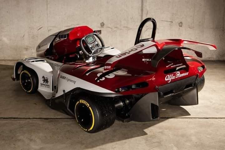 FerrariItalia10's tweet photo. Kart of Robin Räikkönen https://t.co/NyRxGJwKb6