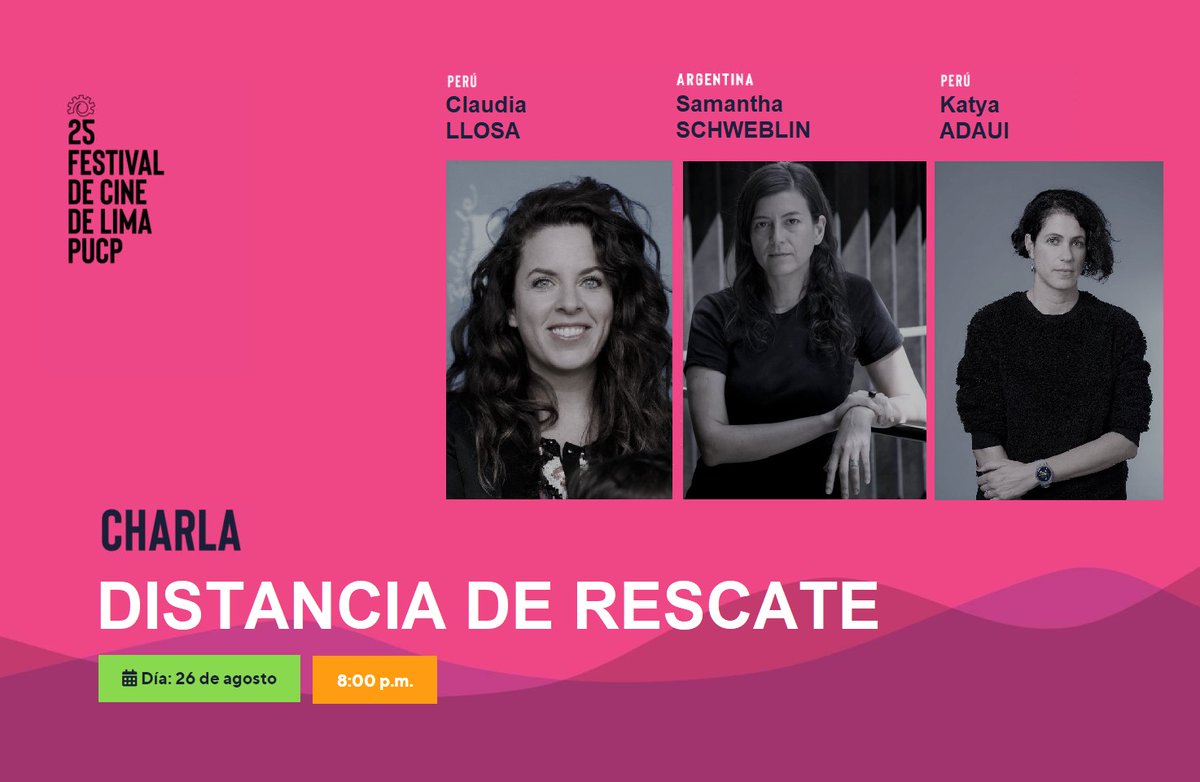 ¡Agéndalo, cinéfilo! Charla online sobre #DistanciaDeRescate, lo último de la cineasta peruana #ClaudiaLlosa, en el 25º @festivaldelima 2021. Una coproducción exclusiva con y para #Netflix, basada en la aclamada novela homónima de #SamanthaSchweblin. 🇵🇪🇦🇷🇪🇸