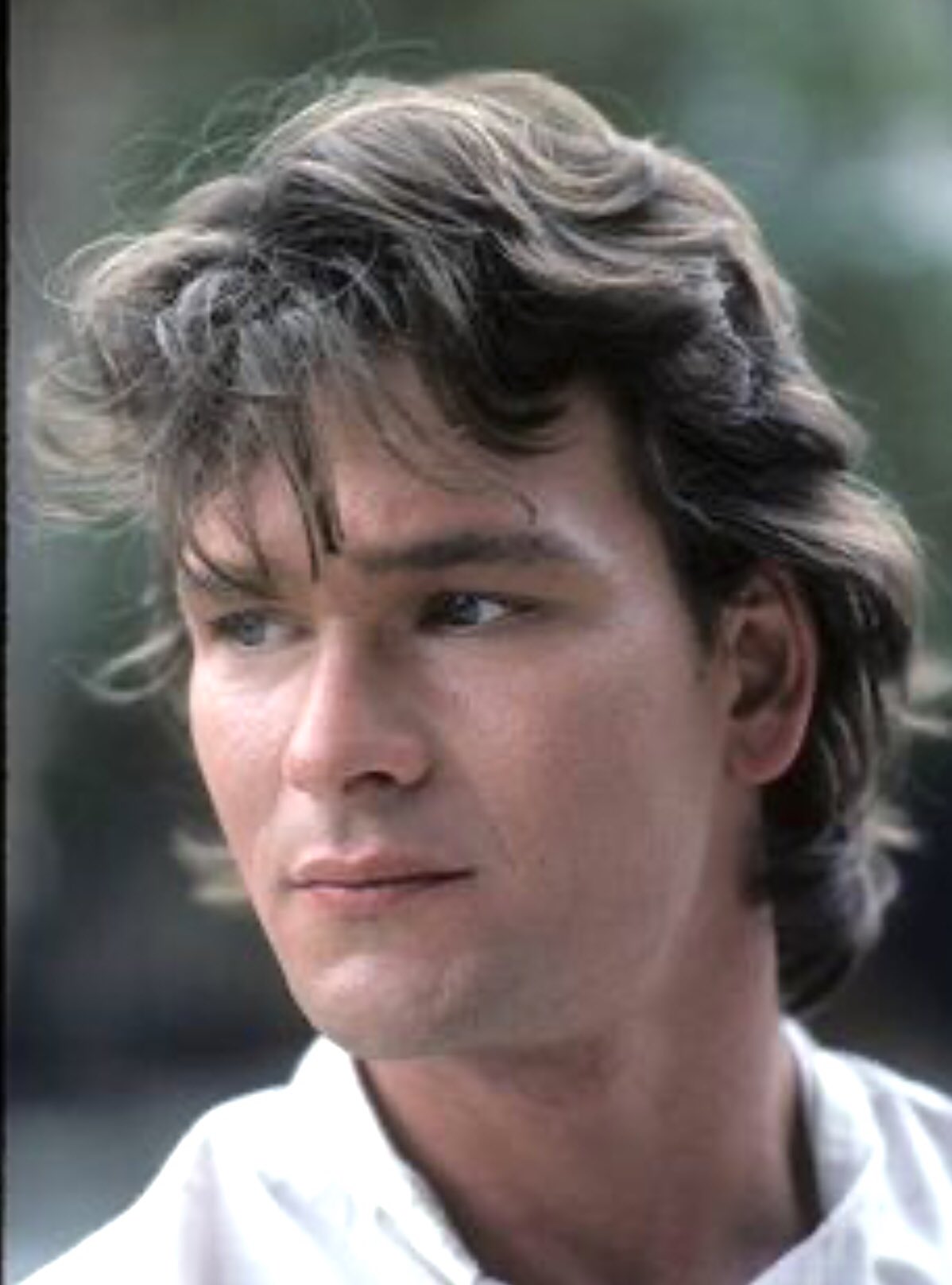 patrick swayze mullet