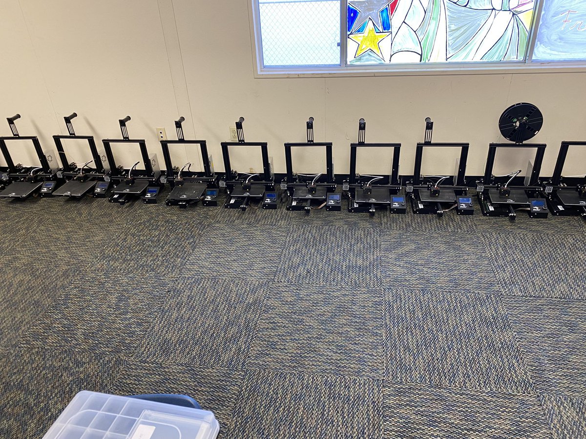 jesush1979's tweet photo. @mathkaveli @EdTechAntics @ValPerez_STEAM tested and ready to go for next week! Still have about ten more to set up! These kids are not ready! https://t.co/whZklVtVwu