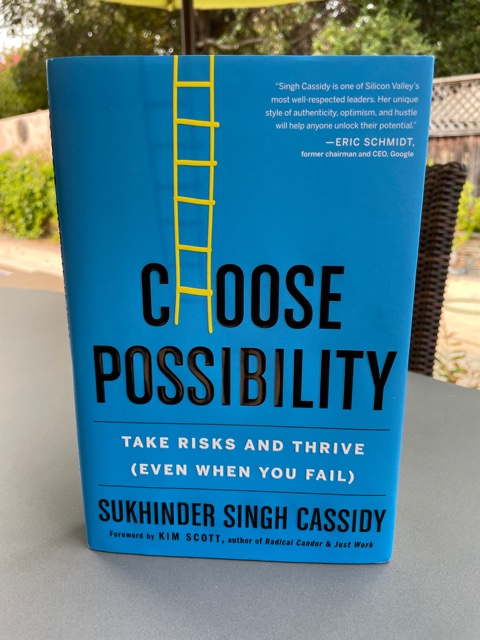 A delightful book by @sukhindersingh on her journey in tech and the lessons learned with cameos from @venky13 @sbp04 @mmammen #ChoosePossibility