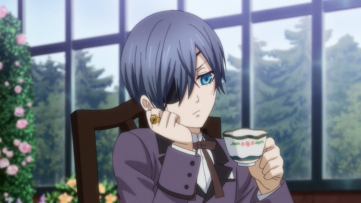 bluesoftheday_'s tweet photo. Today’s blue is

Ciel Phantomhive from Black Butler. 

He has blue tinted hair a blue eye and often wears blue clothing. 

6/10 childhood one of the first anime’s with blue exorcist. https://t.co/DhA2WdM6AD