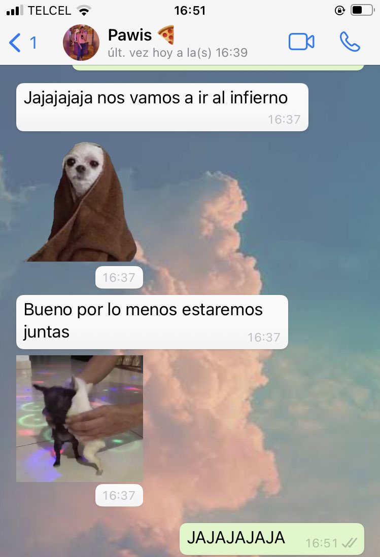 Menos mal 😂