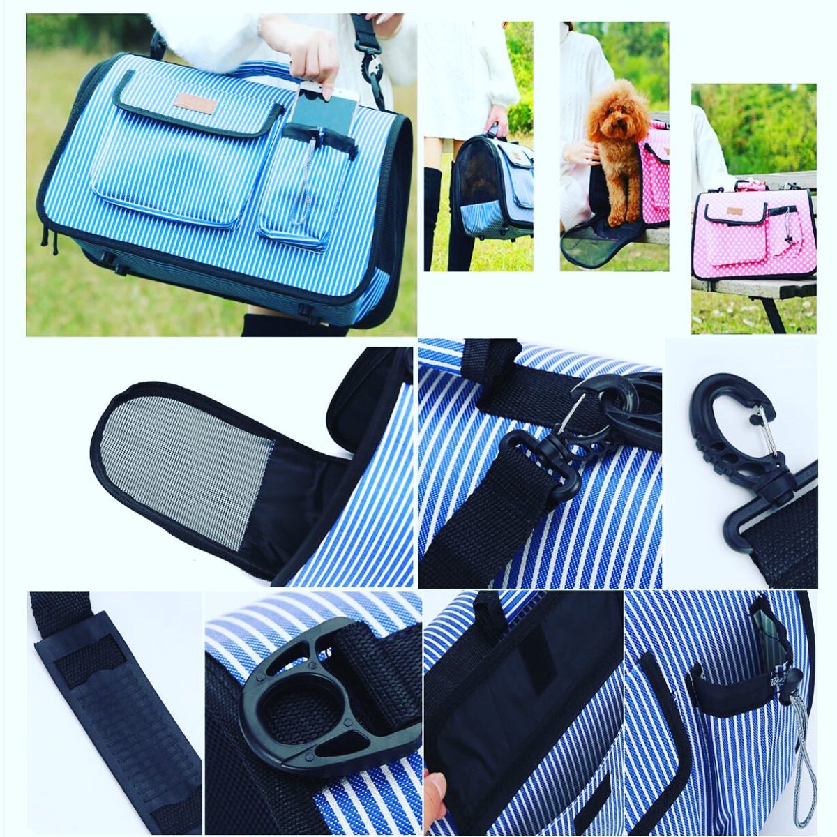 Backpack_Kings's tweet image. Pet Carrier Soft Sided Travel Bag for Small dogs &amp;amp; cats- Airline Approved #Travel #pets #pet #Bag #dogs #cats #backpackkings 
Backpackkings.com