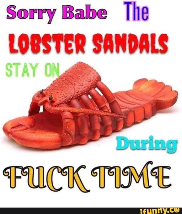 Y&rsquo;all remember when someone retweeted the lobster sandals??? https://t.co/xsodBnZxn1<a href="/tag/bdsm"class="tags"><span>#bdsm</span></a><a href="/tag/kinky"class="tags"><span>#kinky</span></a><a href="/tag/findom"class="tags"><span>#findom</span></a><a href="/tag/kink"class="tags"><span>#kink</span></a><a href="/tag/curvychicks"class="tags"><span>#curvychicks</span></a><a href="/tag/submisive"class="tags"><span>#submisive</span></a>