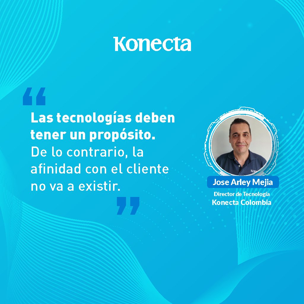 KonectaColombia's tweet photo. Nuestro encuentro en el #CXTalk de @Bpro_org estuvo cargado de aprendizajes muy valiosos sobre el #CustomerEngagement a partir de la Economía #LowTouch. @jamejias, contó cómo nos adaptamos para crear experiencias de servicio inigualables desde la virtualidad. Sigue el hilo 👇🏽 https://t.co/ysPcvrGzrl