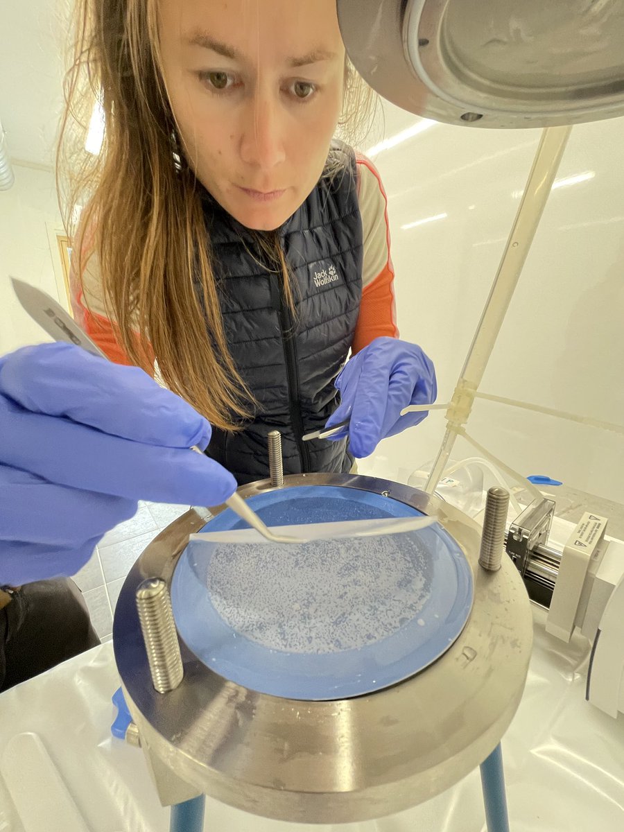 Kim Praebel (@kpraebel) on Twitter photo The first #EMOBON sampling of the northernmost station (#troms) in the european network - done. In parallel we also used the <a href="/UiTGenetics/">UiTGenetics</a> protocol for filtering #eDNA to compare and correlate patterns. So excited to see the fruits of this <a href="/EMBRC_EU/">EMBRC (European Marine Biological Resource Centre)</a> initiative The first #EMOBON sampling of the northernmost station (#troms) in the european network - done. In parallel we also used the <a href="/UiTGenetics/">UiTGenetics</a> protocol for filtering #eDNA to compare and correlate patterns. So excited to see the fruits of this <a href="/EMBRC_EU/">EMBRC (European Marine Biological Resource Centre)</a> initiative