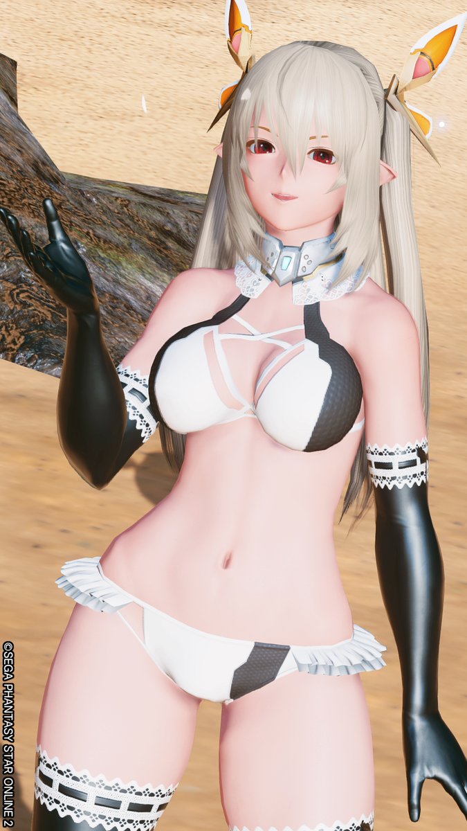 エアリオナージェは装飾を全部剥くと普通に水着として使えますねぇ 