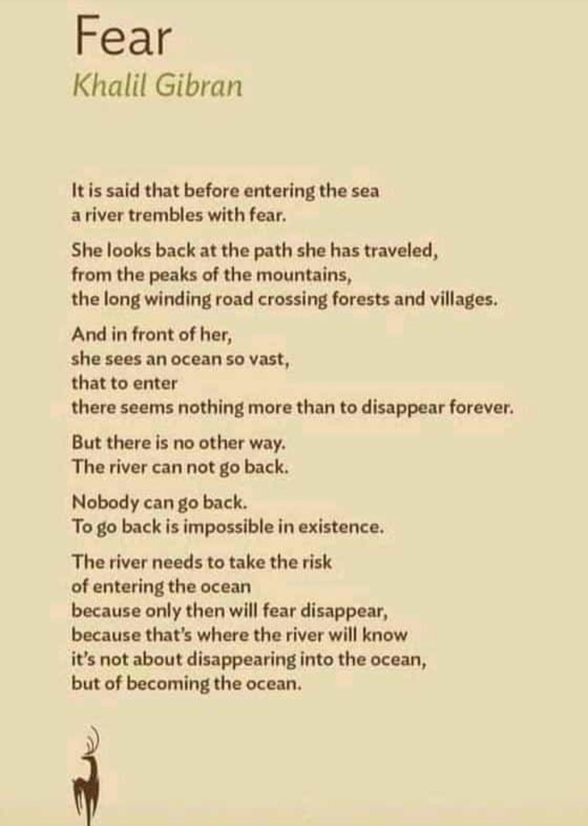 #MotivationalQuotes #poetry #khalilgibran #NoFear #Inspiration