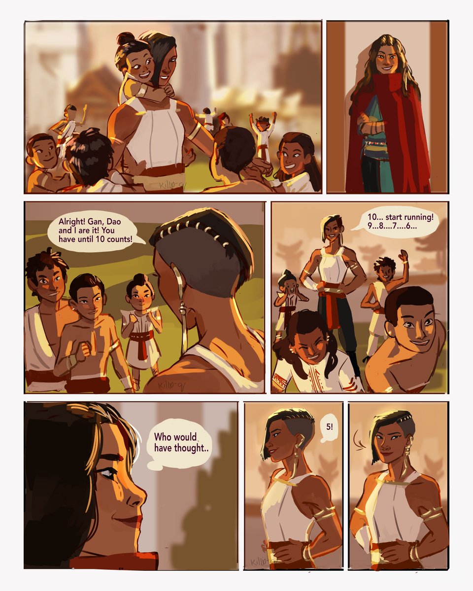 I doubt I'm gonna finish this but I think this one page works well on its own heh
#Raya #Namaari  #RayaAndTheLastDragon 