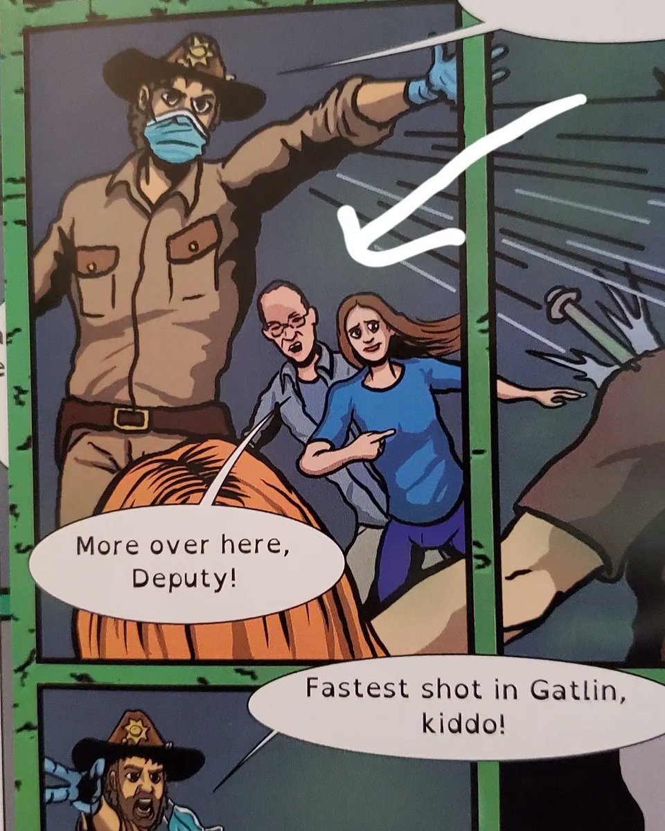 CatJerald's tweet photo. Out in comic stores today. Junior High Horrors Return of The Walking Flu featuring me &amp; Barry. This is an awesome comic created by some super awesome people Rob and Eric @Potchak #comicbooks #JHH #Walker #TWD https://t.co/2qbjLve7ZQ