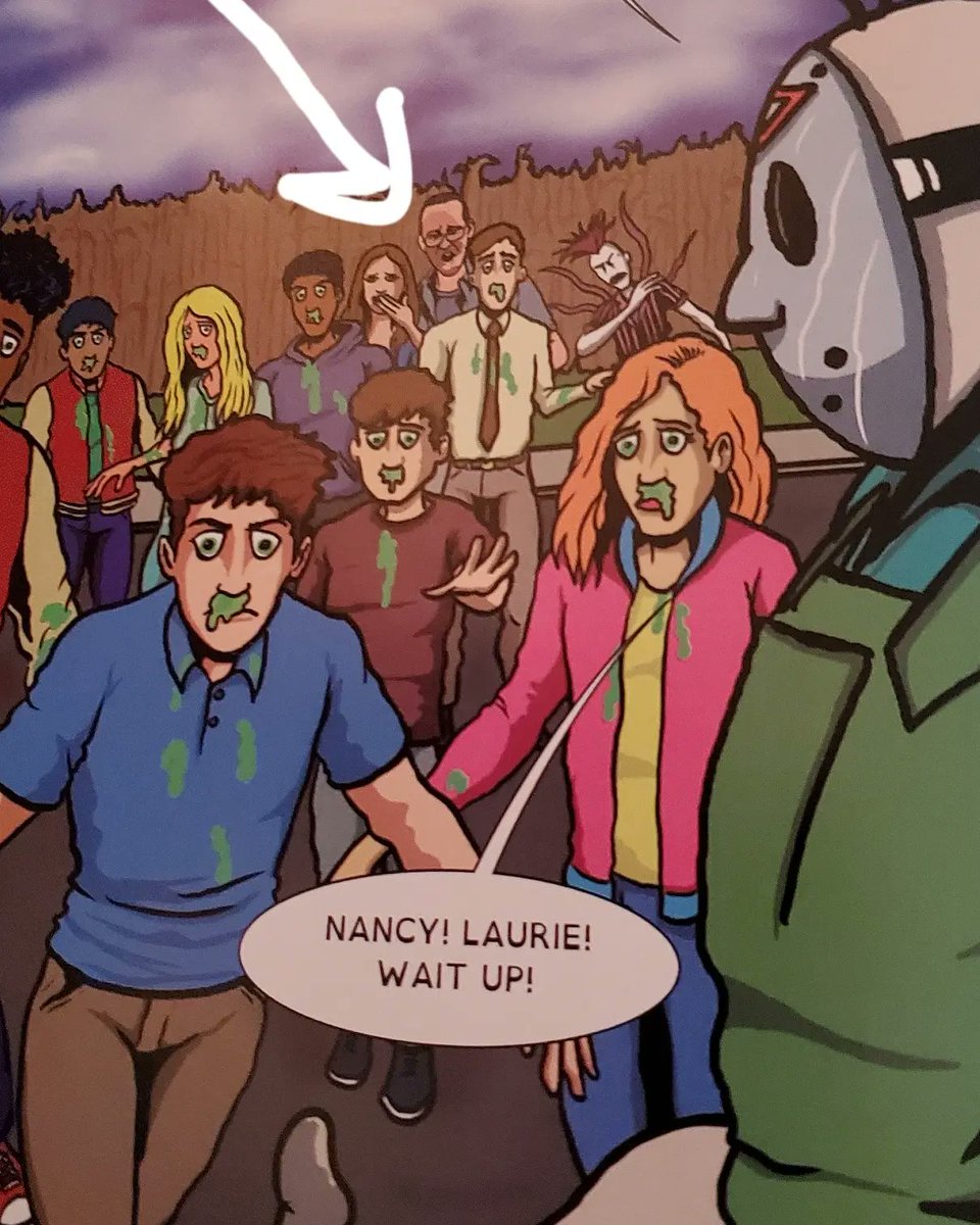 CatJerald's tweet photo. Out in comic stores today. Junior High Horrors Return of The Walking Flu featuring me &amp; Barry. This is an awesome comic created by some super awesome people Rob and Eric @Potchak #comicbooks #JHH #Walker #TWD https://t.co/2qbjLve7ZQ