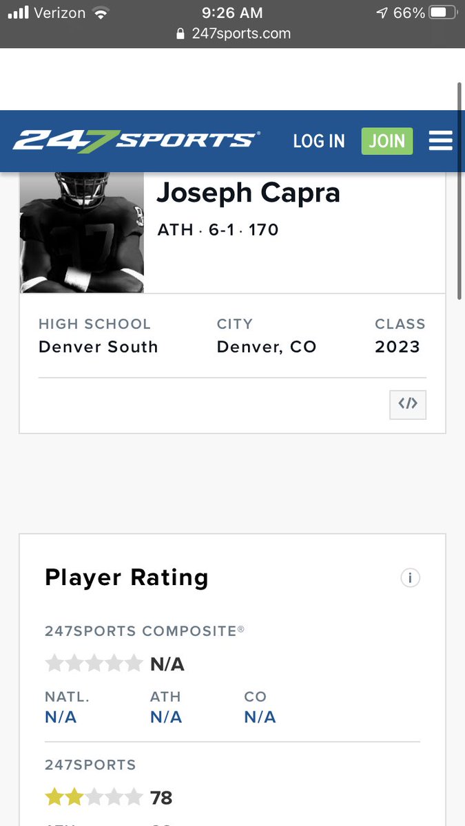 Blessed to have been given a 2 ⭐️ rating on 247 sports. More to come <a href="/TRHP6/">TJ Patterson</a> <a href="/SixZeroAcademy/">Coach Matt McChesney</a> <a href="/bangulo/">Berta Portuondo Angulo</a>