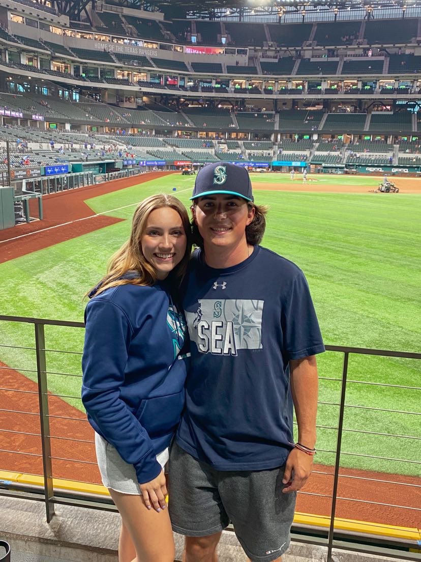 Visiting Texas but couldn’t pass up the opportunity to root on the <a href="/Mariners/">Seattle Mariners</a> #WHEREiROOT #SeaUsRise