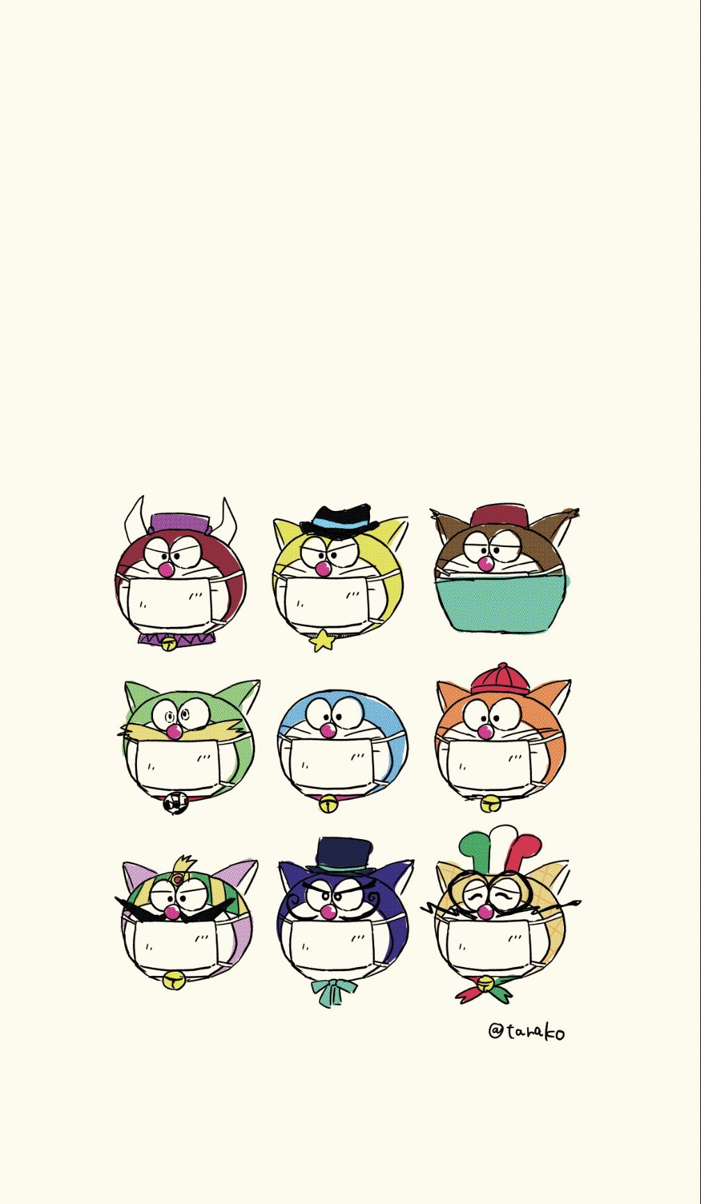 たらこ ドラえもんズがすきです 推しはドラニコフ ドラえもん ドラえもんズ 過去絵 壁紙にどうぞ T Co Kai0pulnsd Twitter