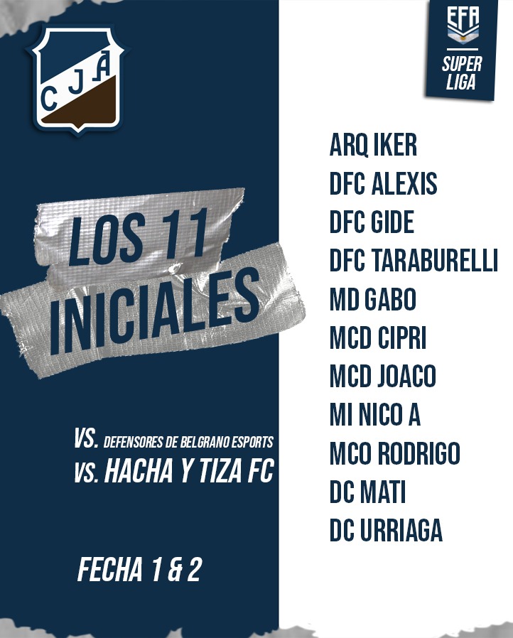 El Santo hace su debut en la Superliga de <a href="/EFAargentina/">EFA Argentina (desde 🏡)</a> frente a dos duros rivales
FECHA 1: <a href="/defeweb/">Defensores de Belgrano</a> 
FECHA 2: @hachaytizafc
#VamosAntoniano💙🤍🤎