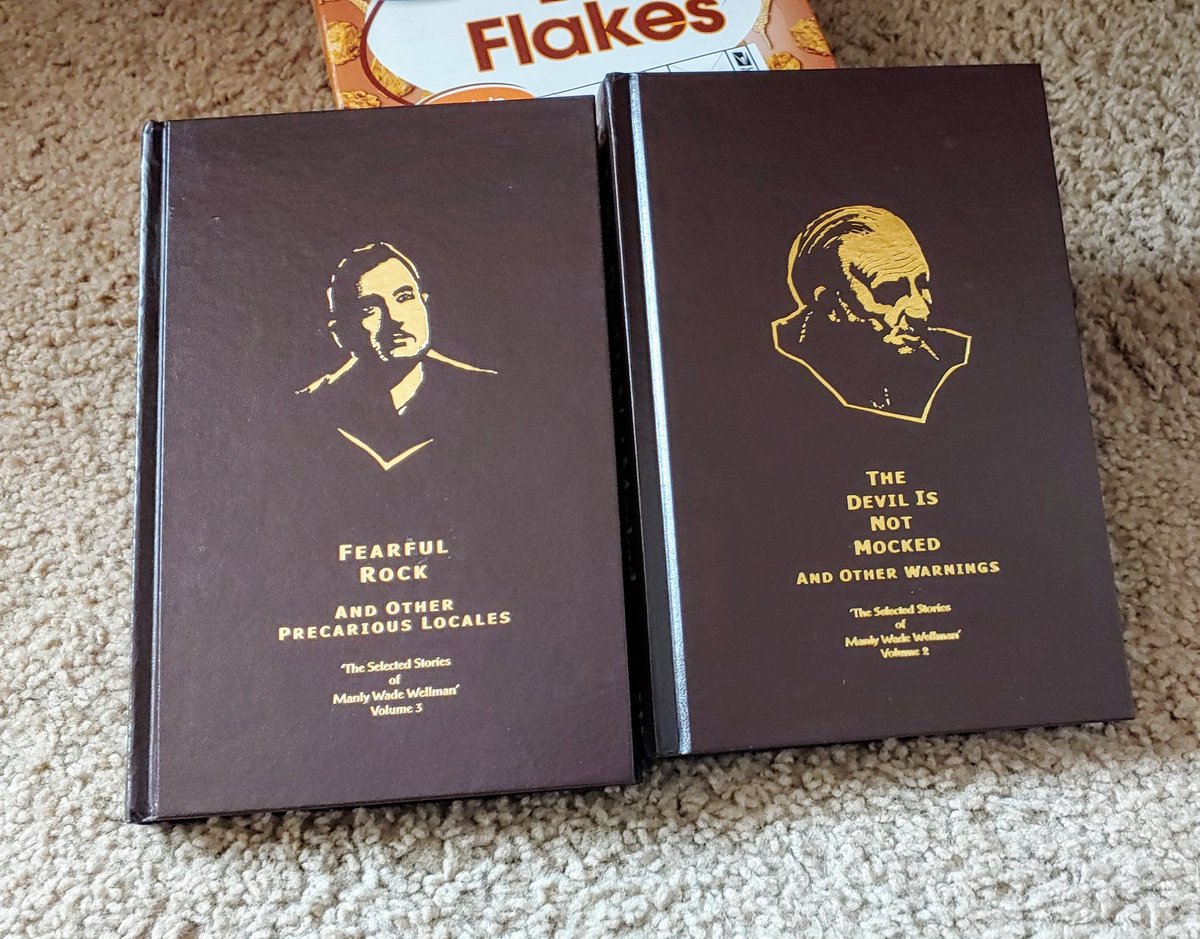 _NickZinn's tweet photo. When a surprise package comes in the mail. Manly Wade Wellman books!
#manlywadewellman https://t.co/iZWJtOY3Io