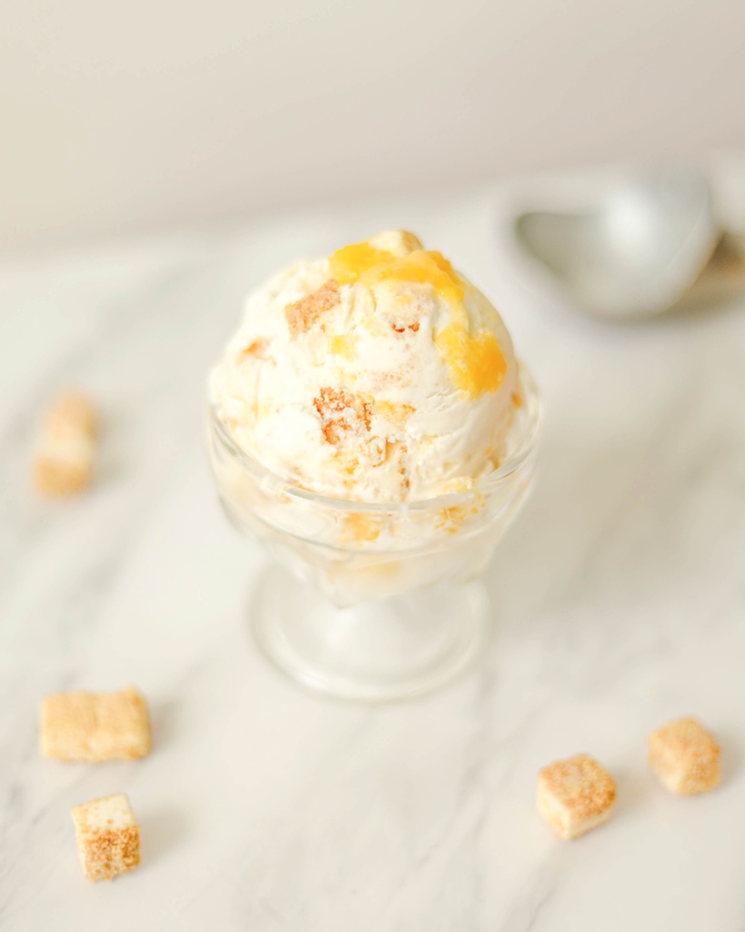 Introducing NEW Mango Cheesecake Swirl!🥭 ⁠
Our house made vanilla ice cream base with house made mango compote and cheesecake pieces throughout. Fruity, delicious, and perfect for summer. We have a lot of cheesecake fans out there... who's excited for this one??⁠