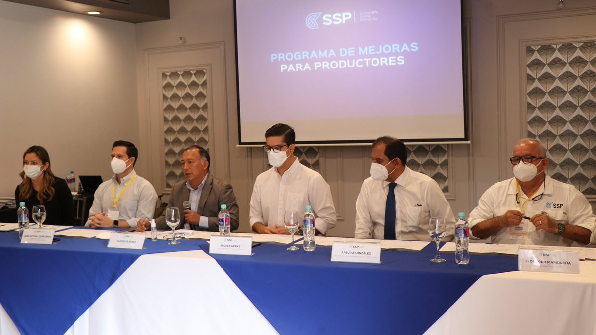 cnaecuador's tweet photo. Hoy en #AquaExpo2021 #ElOro 22 pequeños productores de El Oro están listos para recibir la certificación internacional @ASC_aqua. Un proceso liderado por @SShrimpPartner. https://t.co/pLY7zMmSWM
