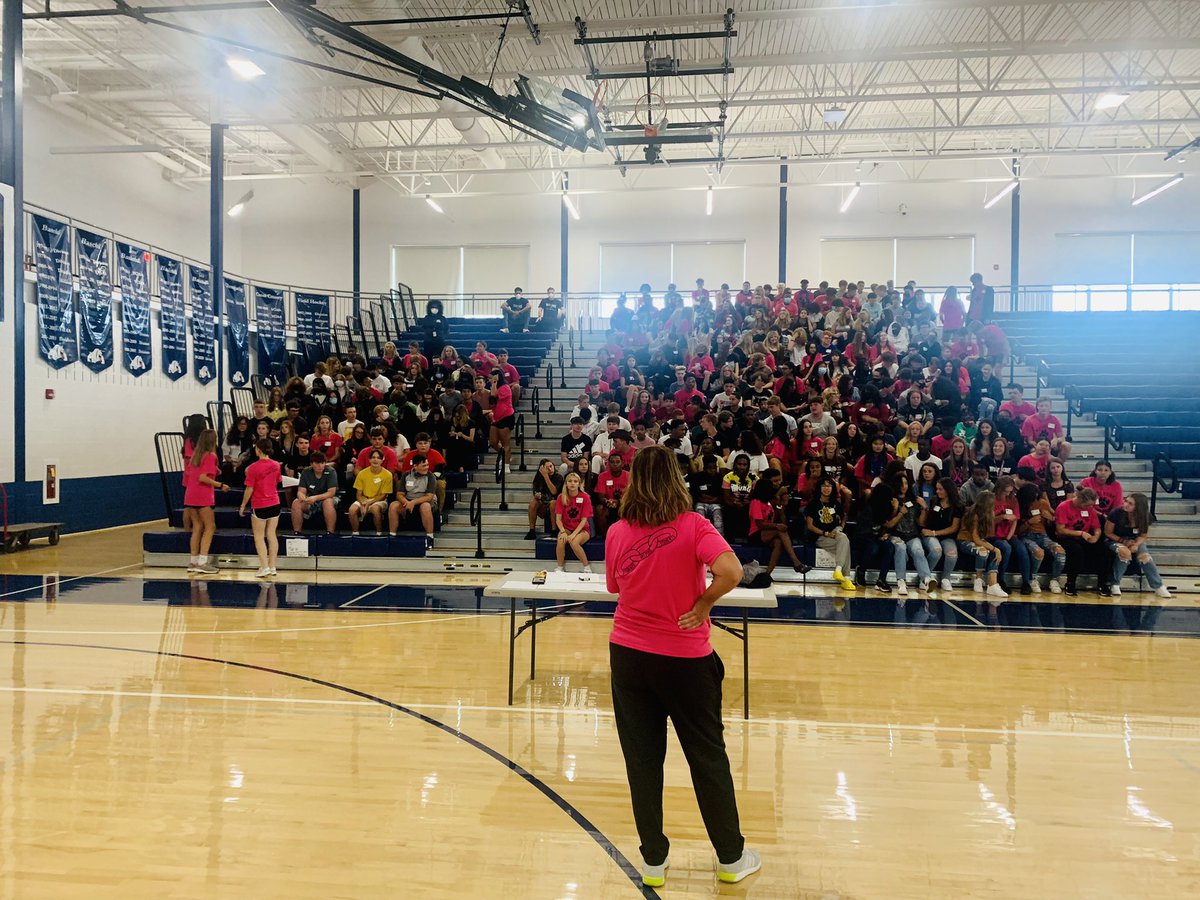 Today reminded me why I do what I do, it gave me chills, and it made me cry tears of happiness &amp; pride. Our link crew teachers &amp; leaders were out of this world amazing today and it was so good to welcome our freshmen… this year is going to be epic! #wyproud