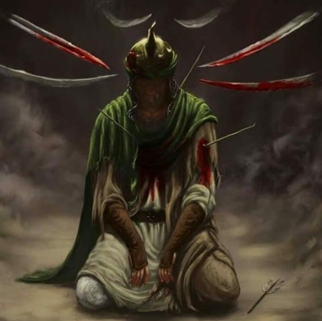 Imam Hussain gave his heart to ALLAH ,and ALLAH gave millions of hearts to Imam Hussain 🖤 
#عاشوراء #Ashura