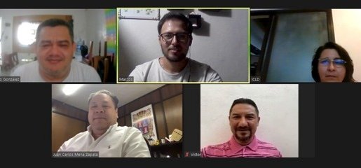 IEECampeche's tweet photo. Reunión de trabajo con personal de la #DEECyPC para conocer los avances de los trabajos que están realizando sobre #EducaciónCívica y #ParticipaciónCiudadana; con la participación del Consejero Electoral @JuanCarlosMenaZ, @ZubietaDVH, #CelinaLópez, #MarcoDominguez y @PauloG42. https://t.co/4xtIWwuXUK
